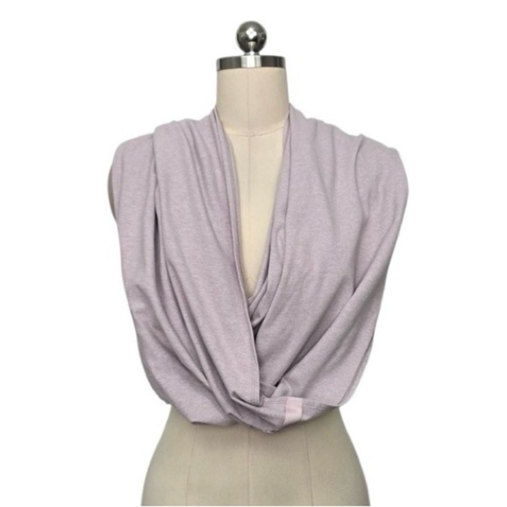 Lululemon New Everyday Convertible Neck Scarf in Heathered Lavender